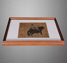 巴南书画装裱配框服务案例